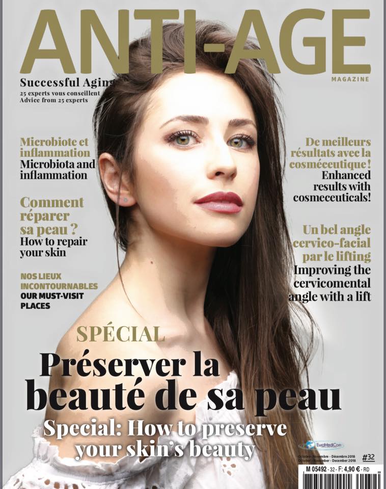 L’article sur le Lipofilling des seins : Magazine Anti-Age, Auteur : Dr Laurent Benadiba